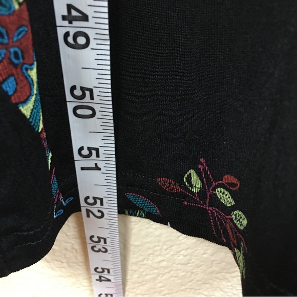 Made In Heaven Women's Black Slinky Stretch Sleeveless  Maxi Tank Dress Size S - Picture 12 of 13